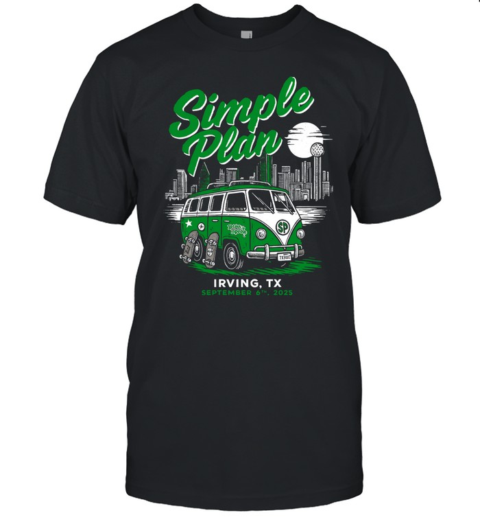 08.24.2025 Simple Plan Tour Chicago, IL Shirt | Custom