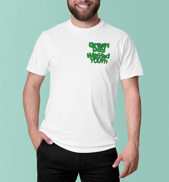 デパート 送料無料 Green Day Wasted Youth T-Shirt | Custom prints store | T ミュージシャン