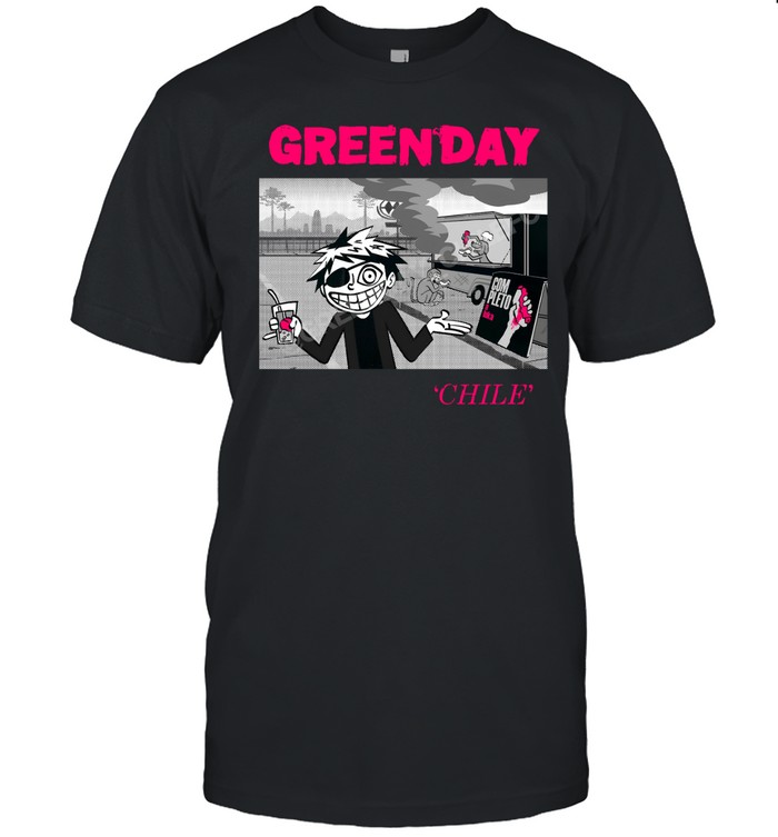 Green Day The Saviors Tour 2025 South America T-Shirt