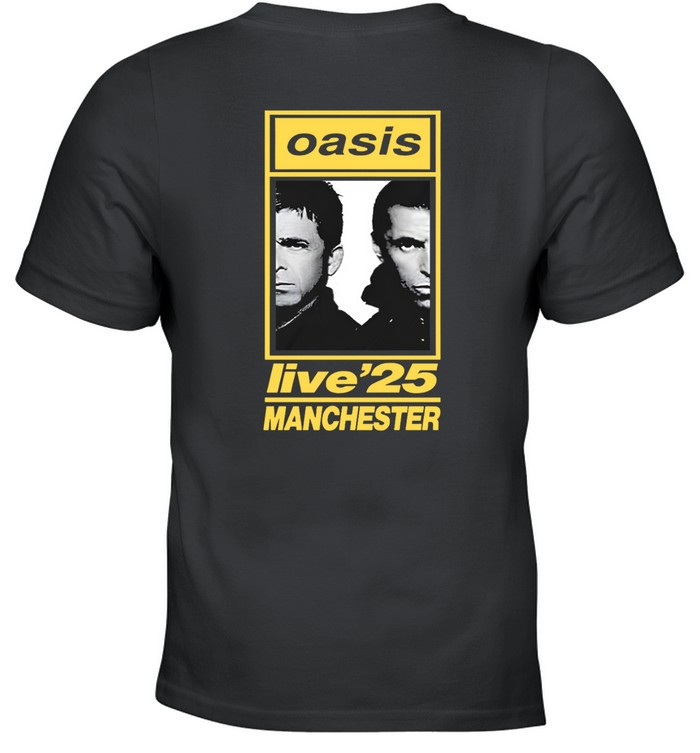 12 Jul 2025 OASIS Heaton Park, Manchester Event T-Shirt | Custom