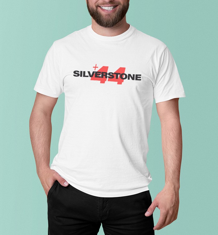 2025 Team Lewis Hamilton +44 Silverstone T-Shirt | Custom