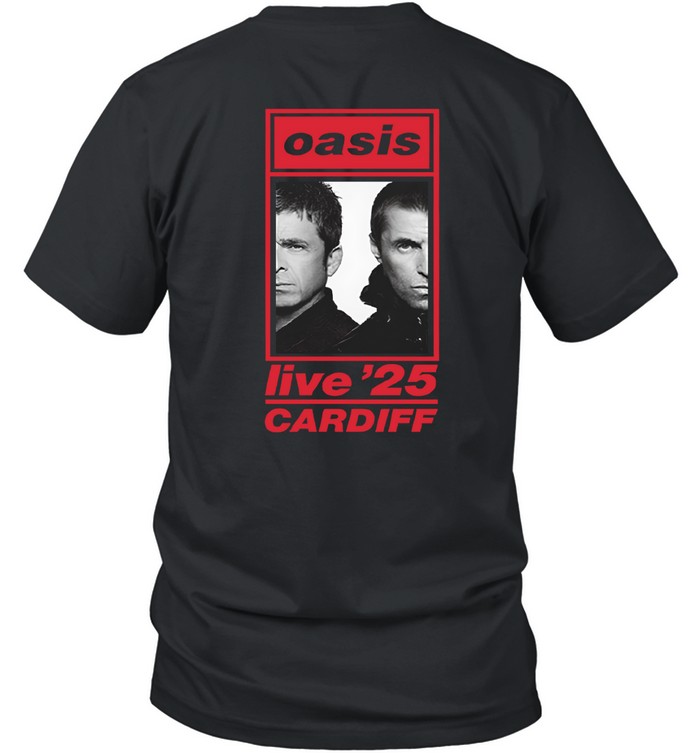 oasis ライブTシャツ CARDIFF 2025カーディフ oasis ライブTシャツ CARDIFF 2025カーディフ(oasis ライブT