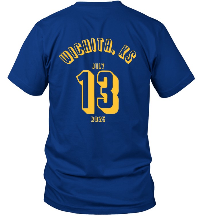311 Wichita, KS, Wave July 13, 2025 T-Shirt | Custom prints