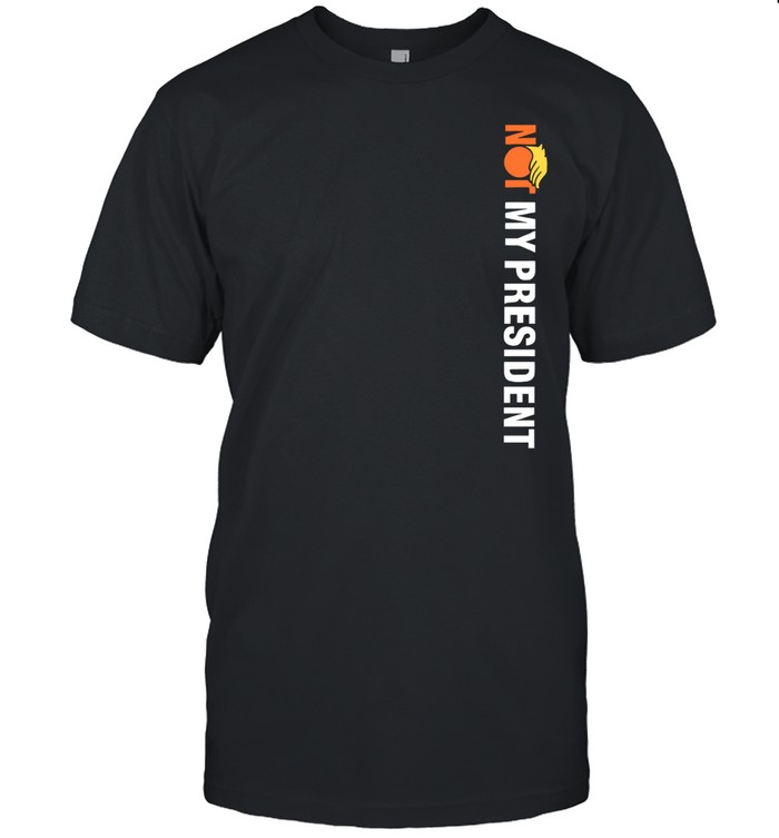 Jimmy Kimmel Wearing Trump Is Not My President T-Shirt Hoodie Tank Top Sweater And Long Sleeve T-Shirt-Unisex T-Shirt