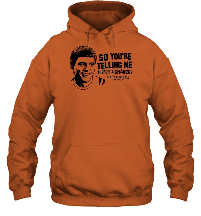 Lloyd Christmas So You're Telling Me There's A Chance Hoodie