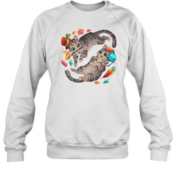 Goodtimeswithscar Scarverse Kitties Sweatshirt   Custom prints store   T-shirts  mugs  face masks  posters