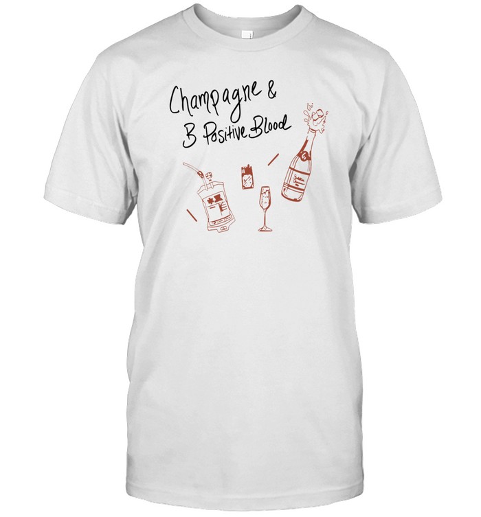Candice King Champagne & B Positive Blood Shirt
