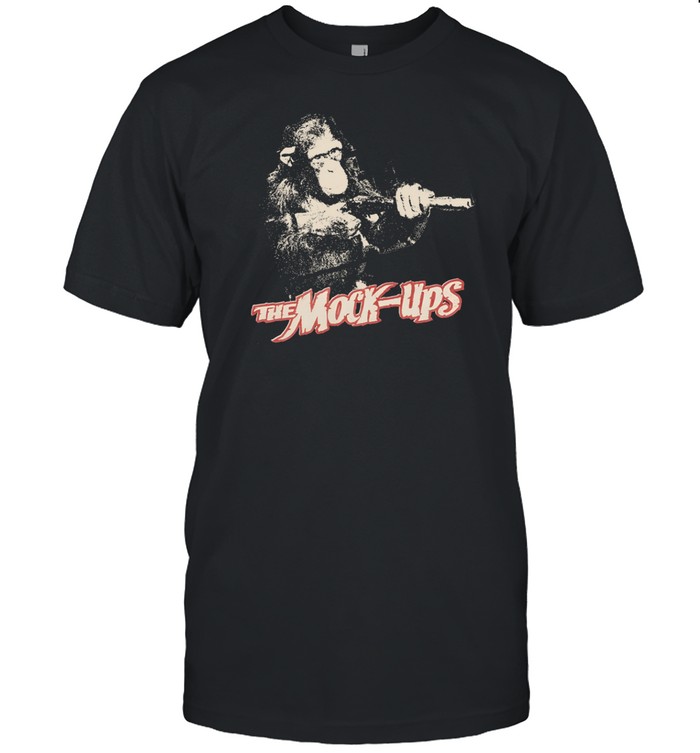 The Mock Ups Monkey T-Shirt Custom prints store T-shirts mugs face masks posters