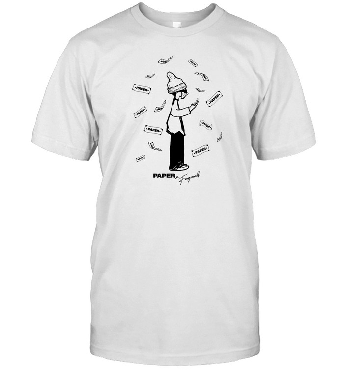 Foos Get Paper White Shirt