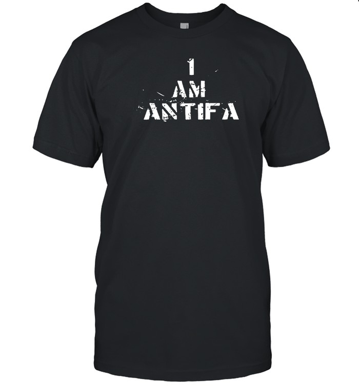 I Am Antifa T-Shirt  Hoodie  Tank Top  Sweater And Long Sleeve T-Shirt-Unisex T-Shirt   Custom prints store   T-shirts  mugs  face masks  posters