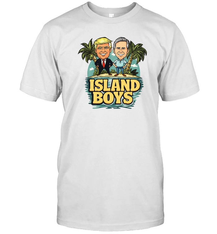 Trump And Gavin Island Boys Tee Shirt