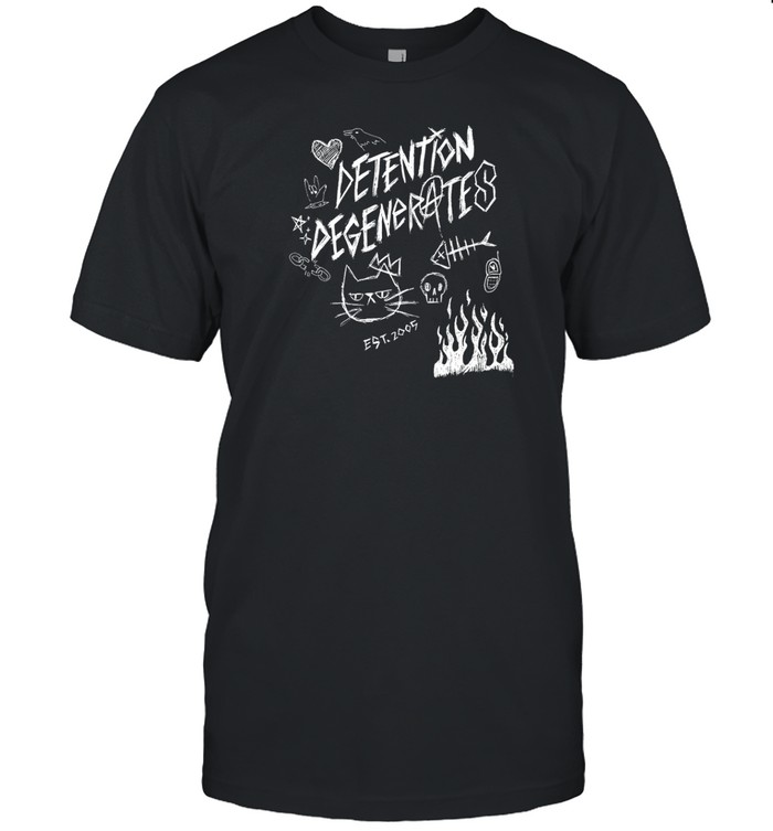 Smosh Detention Degenerates T-Shirt  Hoodie  Tank Top  Sweater And Long Sleeve T-Shirt-Unisex T-Shirt   Custom prints store   T-shirts  mugs  face masks  posters