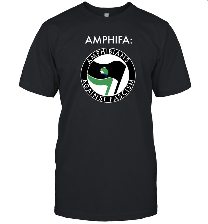 Tizzyent Amphifa Amphibians Against Fascism Shirts   Custom prints store   T-shirts  mugs  face masks  posters