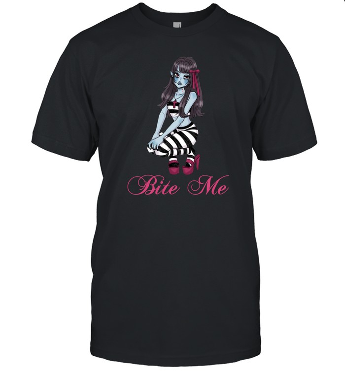 Carrotc4ke Scarlet Bite Me T-Shirt Custom prints store T-shirts mugs face masks posters