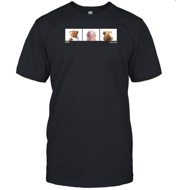 Midrift Love Hurts T Shirt   Custom prints store   T-shirts  mugs  face masks  posters