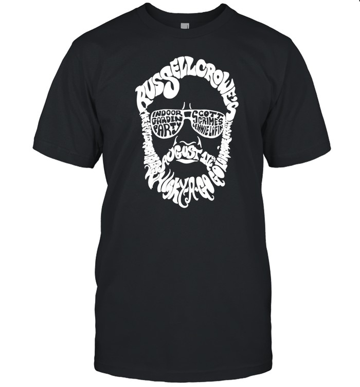 Russell Crowe's Indoor Garden Party Genuine Tour Shirt