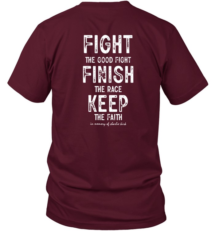Teesbytaylor Fight Finish Keep In Memory Of Charlie Kirk Shirt