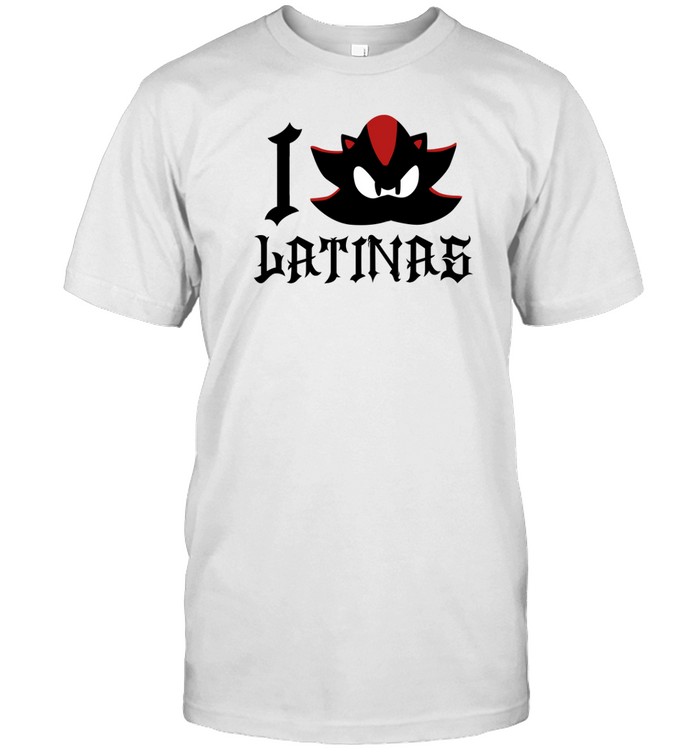 Jasons Shadow I Love Latinas T Shirt