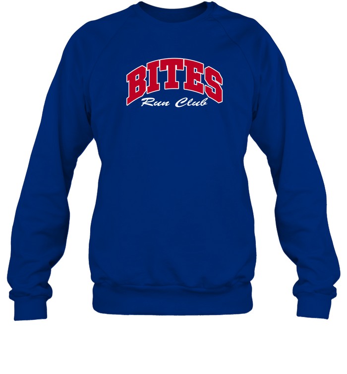 Bites Run Club Volume 2 Heavyweight Blue Sweatshirt