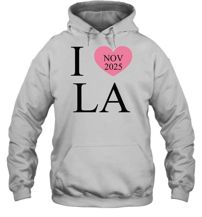 I Love La Nov 2025 Hoodie