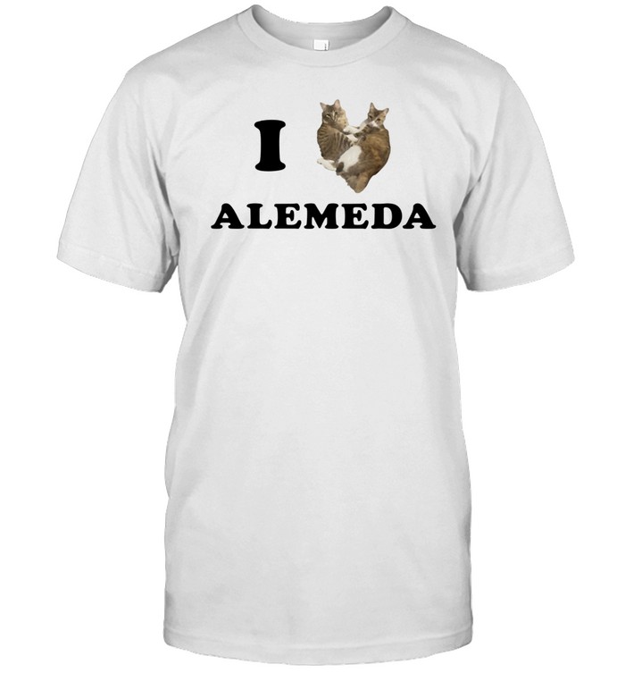 I Love Alameda Cat Shirt