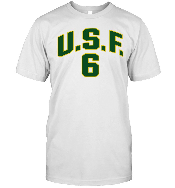 Kevin Garnett Wearing U.S.F 6 T Shirt