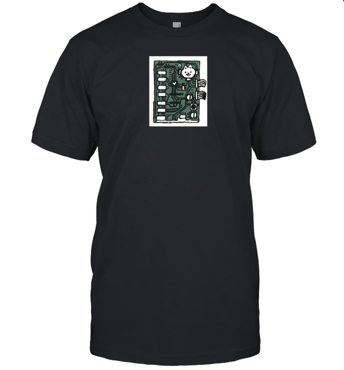 Grugcel Cat Internals Of Electronics Tee