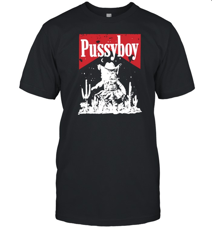 Ezramichelmusic Pussyboy Cat Shirt