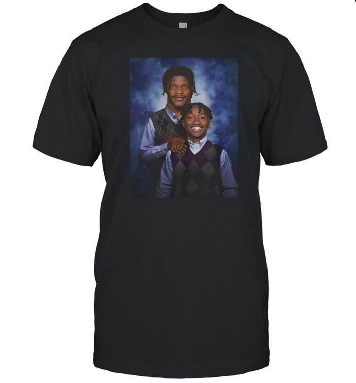 Teresafbaby Lamar Jackson Zay Flowers Step Brother T Shirt