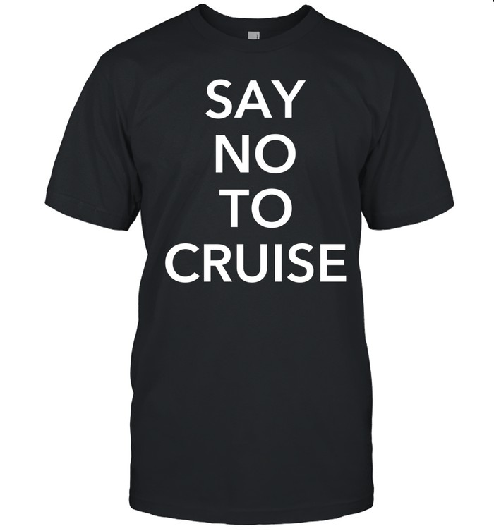 Samay Raina Wearing Say No To Cruise Shirt
