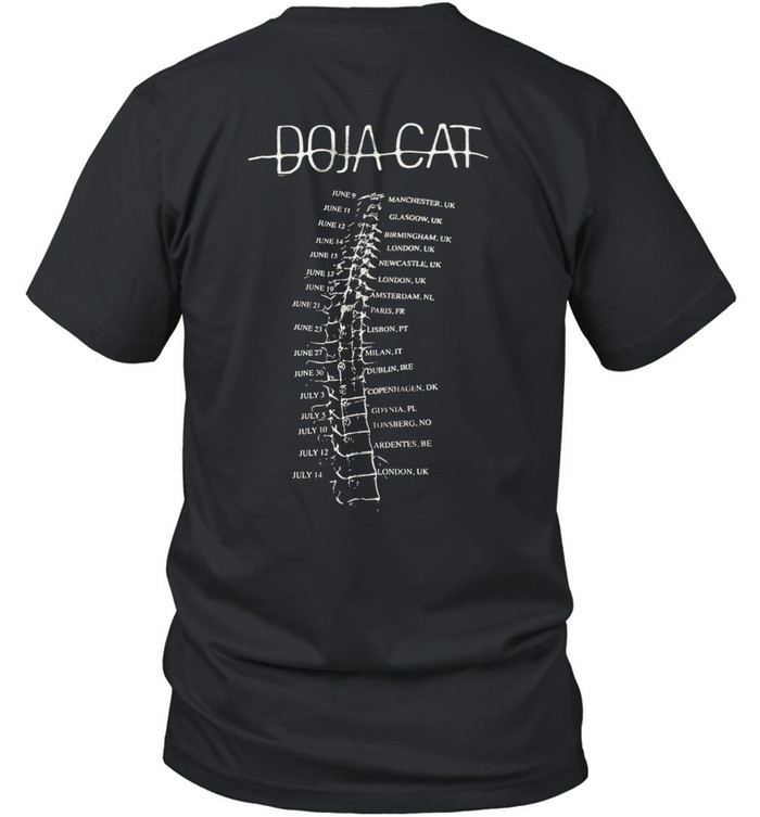 Doja Cat Scarlet Tour ツアー Tシャツ Amazon.com: Doja Cat Official The Scarlet Tour Merch Album T