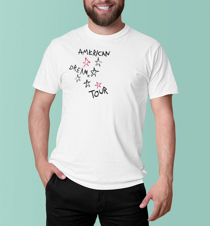 21 savage AMERICAN DREAM TOUR TEE Lサイズ American Dream Tour Tee - 21 Savage Store
