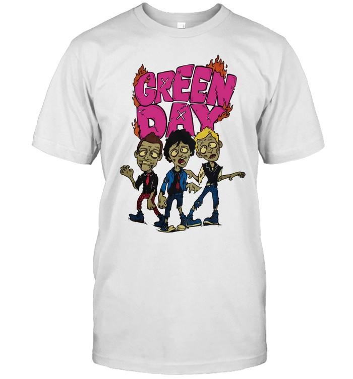 The Saviors Tour 2024 Green Day Zombie Shirt | Custom prints store