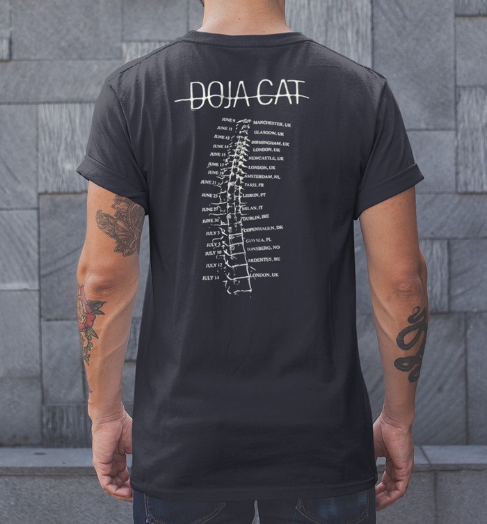 Doja Cat Scarlet Tour ツアー Tシャツ Amazon.com: Doja Cat Women's Official The Scarlet Tour Merch