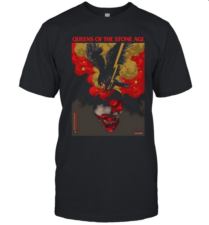 Queens of the Stone Age ツアーTシャツ NEW Queens of the Stone Age Band Tour 2025 Gift for Fans S