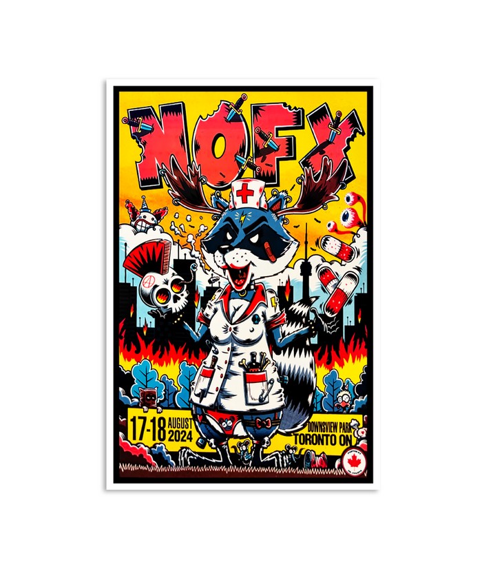 nofx ファイナルツアーポスター NOFXファイナルツアーポスター