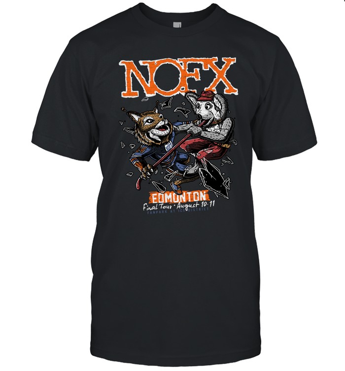 NOFX Final Tour In Toronto ON Aug 17-18 2024 Shirt | Custom