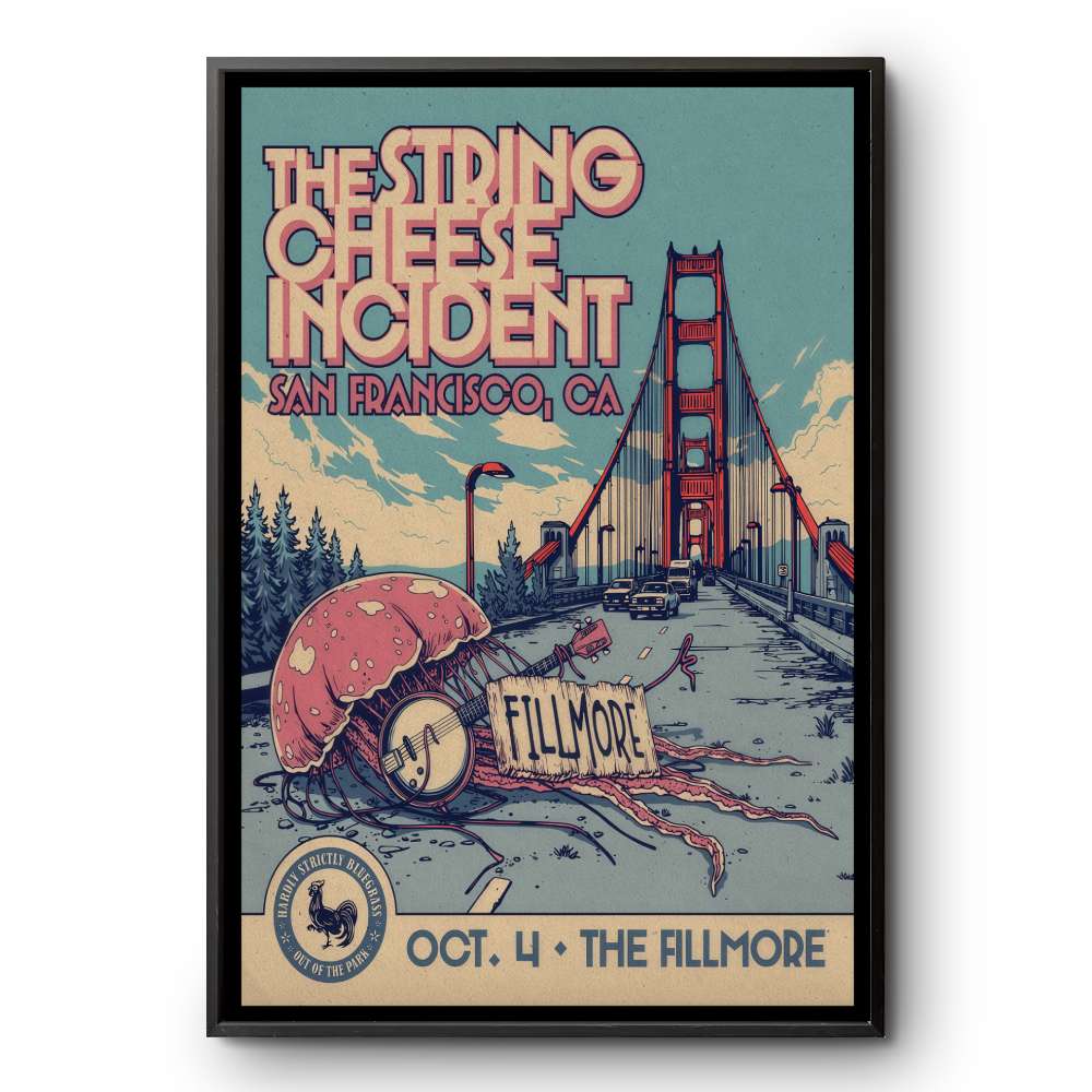The String Cheese Incident ポスター 限定750枚 The String Cheese Incident - Spring Tour 2024 — Conscious