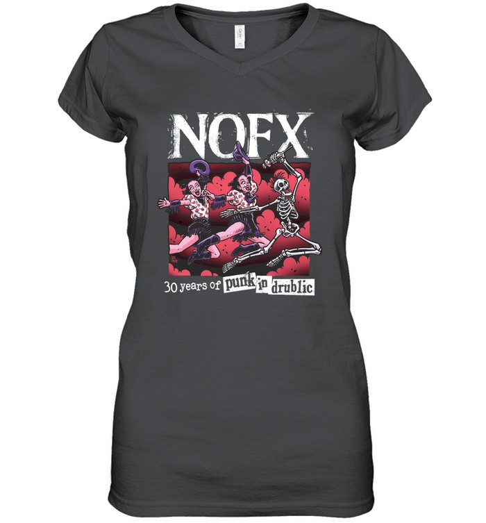 NOFX Punk in Drublic30周年Tシャツ　XL NOFX Punk Rock Band 30th Anniversary Shirt Fits Large Black
