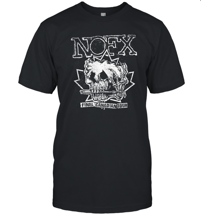 NOFX Final Tour 2024 In Montreal QC Shirt | Custom prints