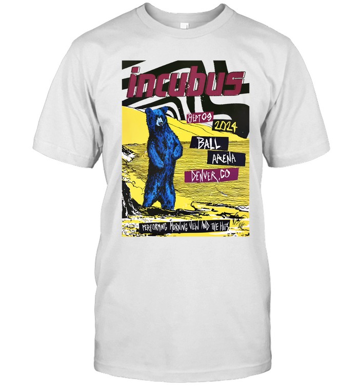 Incubus 2024ツアー Tシャツ Incubus Us Morning View & Hits Photo Tour 2024 T-shirts