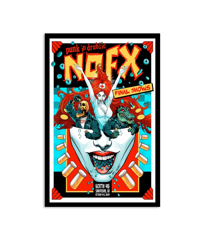 NOFX THE FINAL SHOWS POSTER 3枚セット ラストライブ