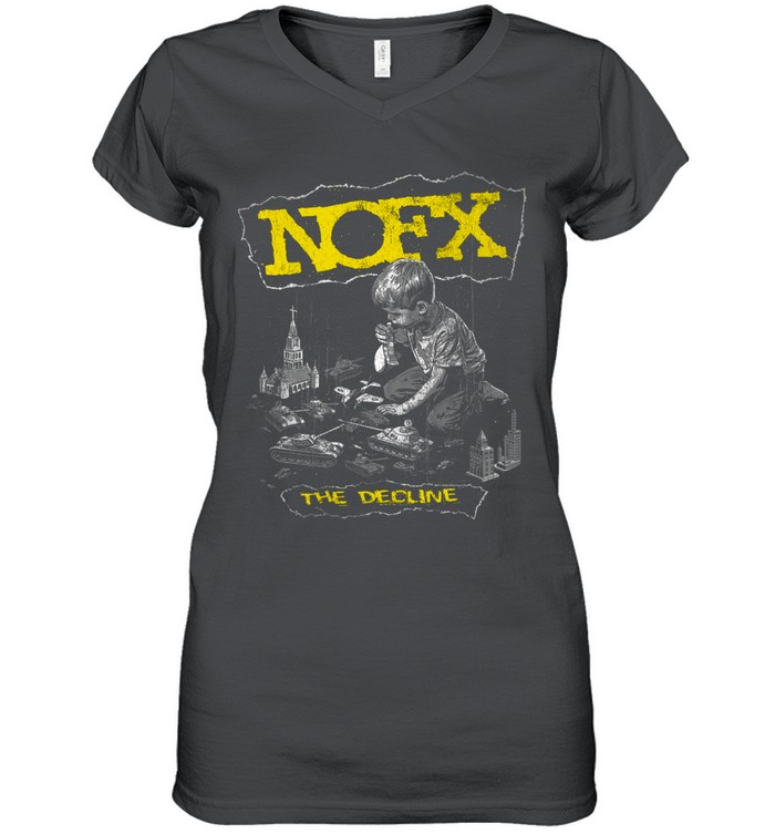 NOFX THE DECLINE Tシャツ ブラック NOFX 25th Anniversary T-Shirt | Custom prints store | T
