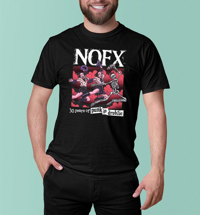 NOFX Punk in Drublic30周年Tシャツ　XL Nofx Pid 30 Years Of Punk In Drublic 2024 T-Shirt | Custom