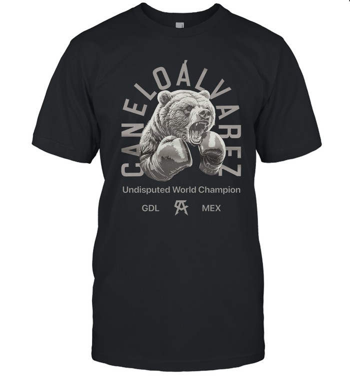 world champion canelo shirt