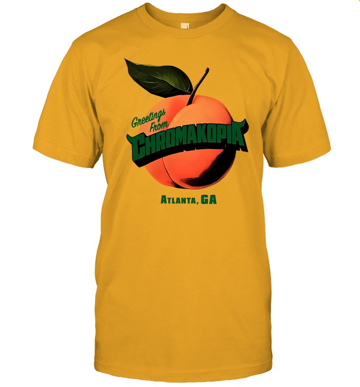 Limited Greetings From Chromakopia Atlanta Ga Tee Shirt