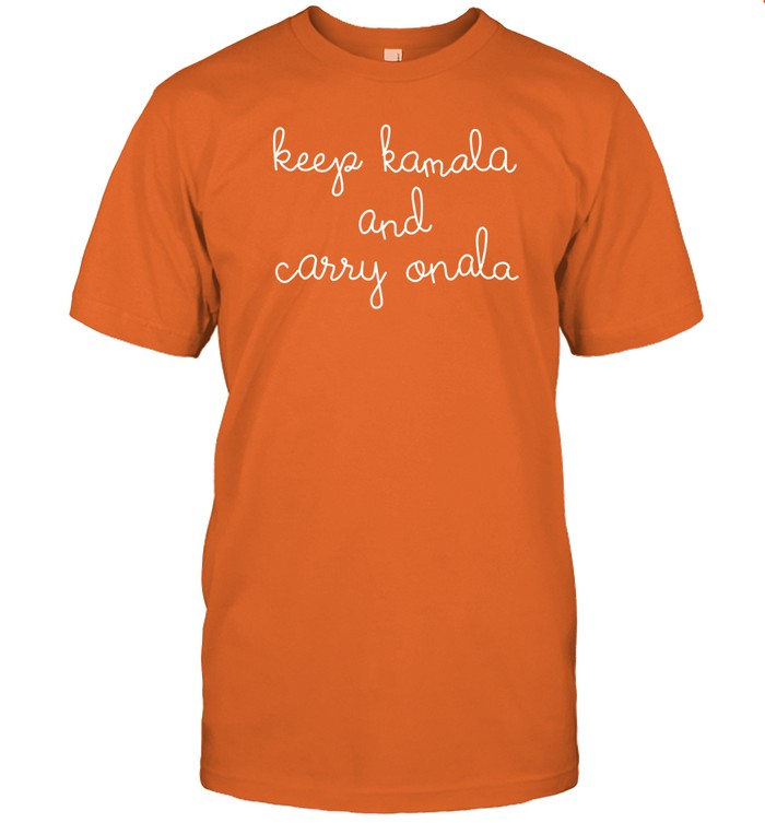 Top Lingua Franca Keep Kamala And Carry Onala Tee Shirt