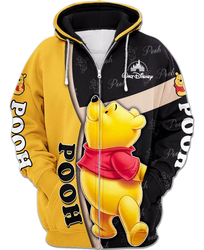Pooh Lovers Zip Hoodie END 01 | Custom prints store | T