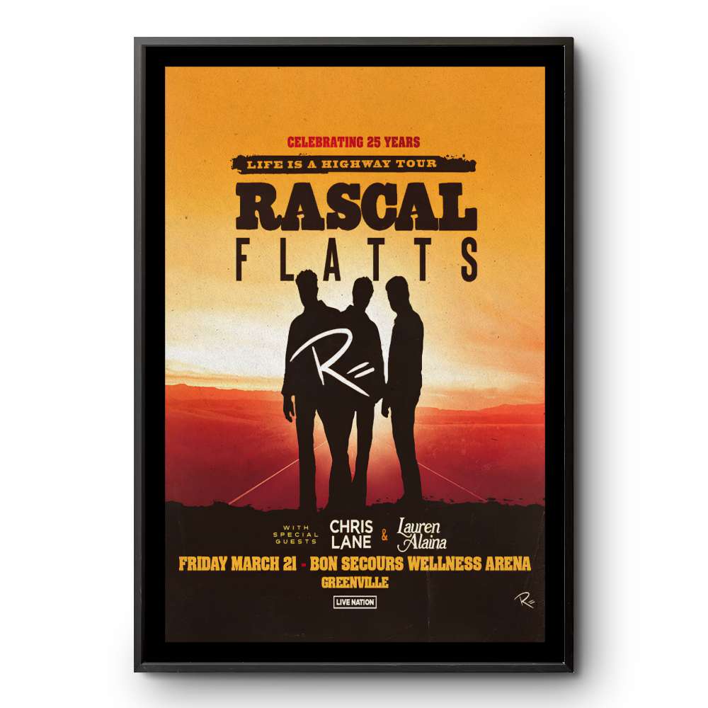 ポスター Rascal Rascal Flatts | Grand Casino Arena