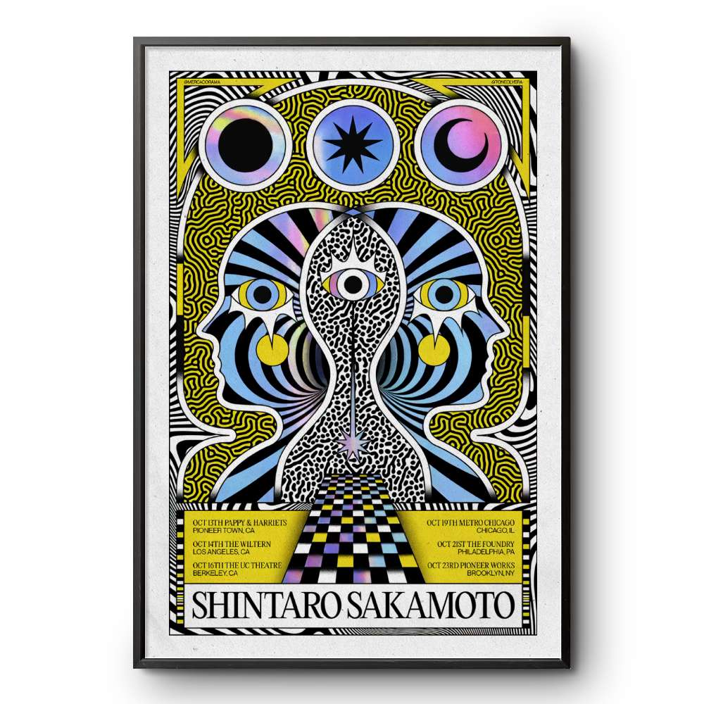 Shintaro Sakamoto American Tour Oct 2024 Limited Poster | eBay
